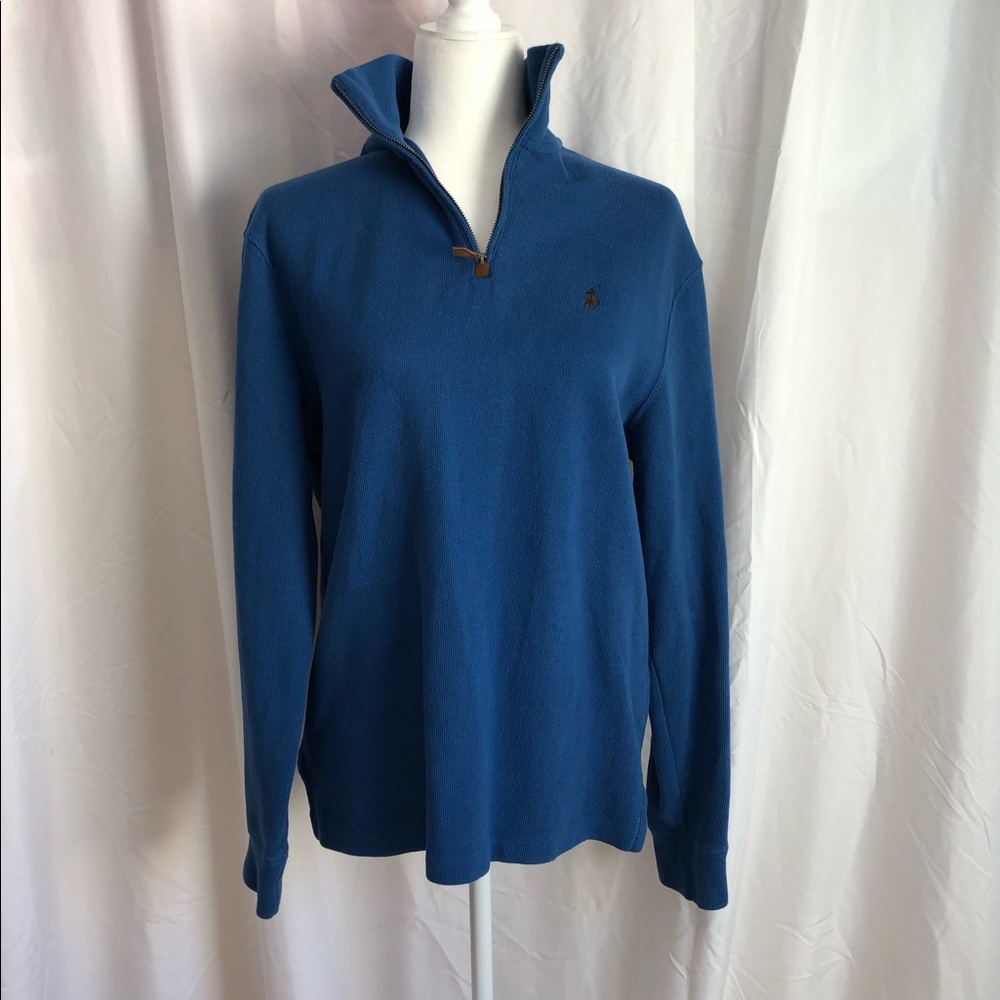 Polo 1/4 zip sweater
